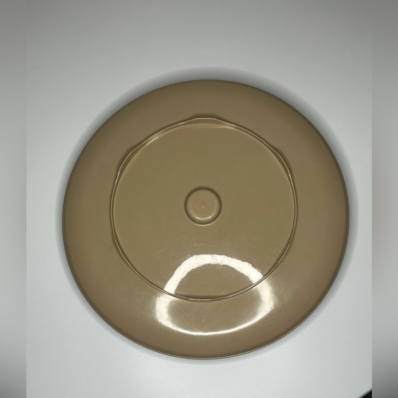 Vintage 3 Piece 14" Tupperware Chip Dip-N-Serve Appetizer Tray 492-2 and 238-1 - Picture 4 of 9